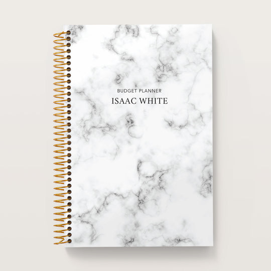 6x9 Budget Planner - Gray Marble