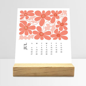 
                  
                    Desk Calendar (Choose Your Start Month) - Artful Flowers
                  
                