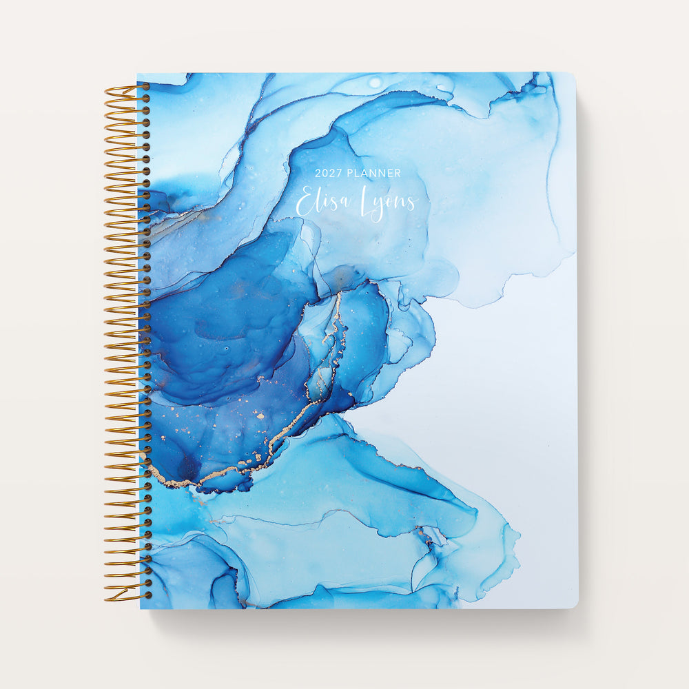 
                  
                    8.5x11 Teacher Planner - Blue Abstract Ink
                  
                