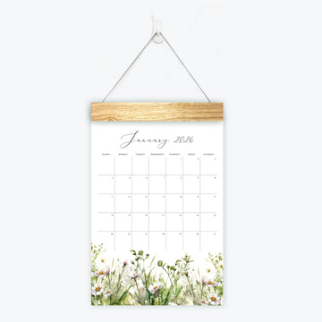 Wall Calendar - Meadow Floral