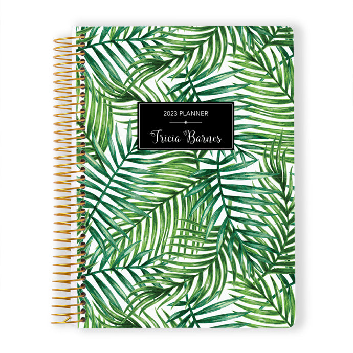 
                  
                    6x9 Monthly Planner - Green Tropical Palms
                  
                