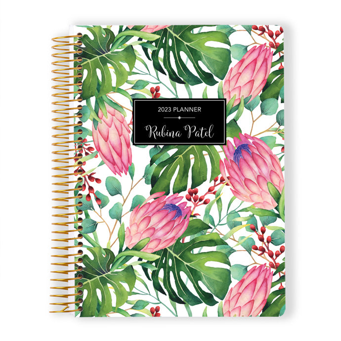 
                  
                    6x9 Monthly Planner - Tropical Floral
                  
                