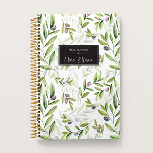 
                  
                    Olive Branches cover on a 6×9 Posy meal planner
                  
                