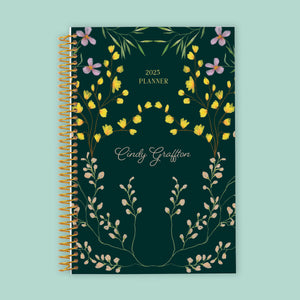 
                  
                    6x9 Notebook/Journal - Flower Frame Green
                  
                