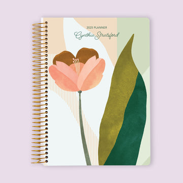 Self Care Planner - Abstract Florals Multicolor