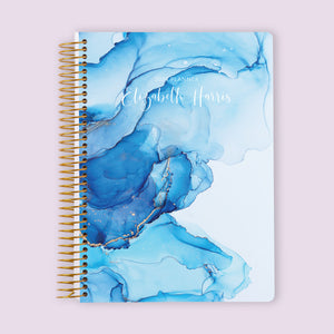 
                  
                    Self Care Planner - Blue Abstract Ink
                  
                