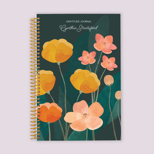 
                  
                    6x9 Gratitude Journal - Abstract Florals Green Multicolor
                  
                