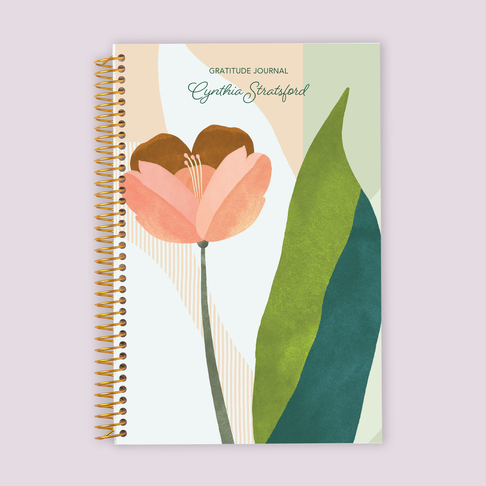 6x9 Gratitude Journal - Abstract Florals Multicolor
