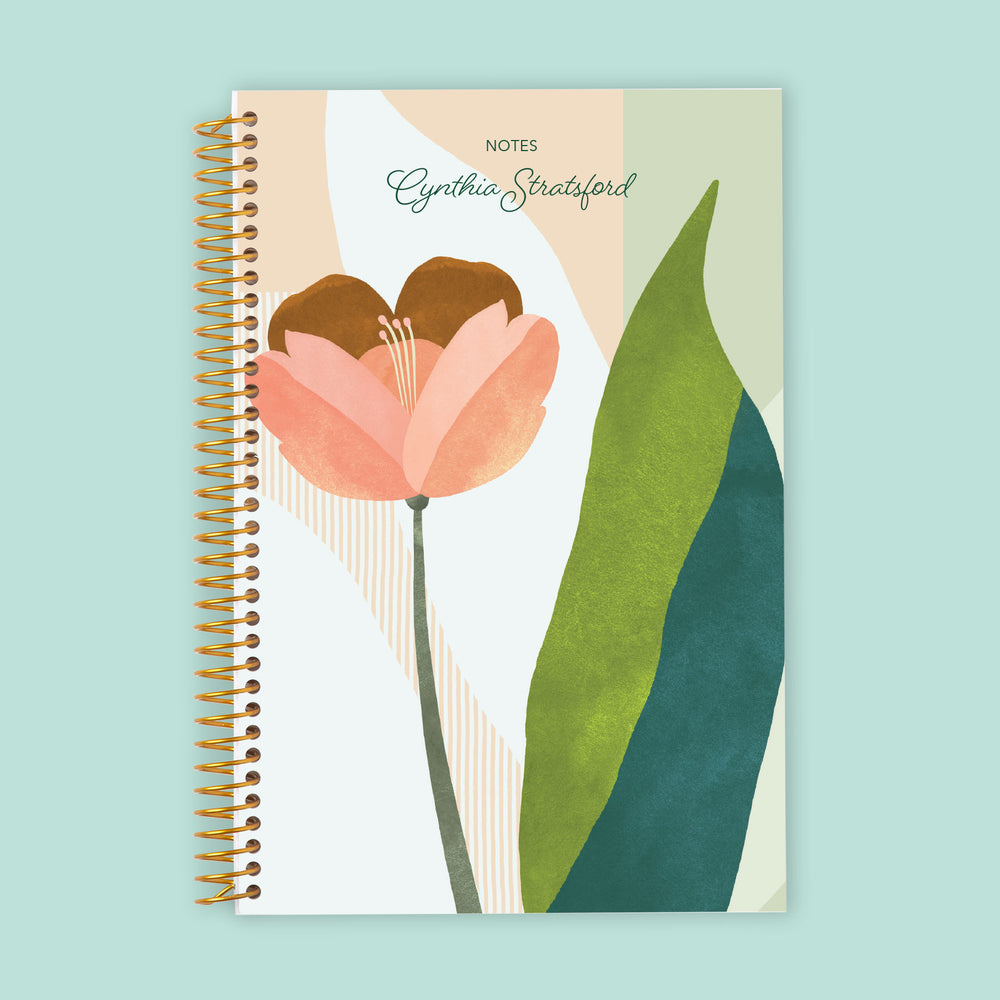 6x9 Notebook/Journal - Abstract Florals Multicolor
