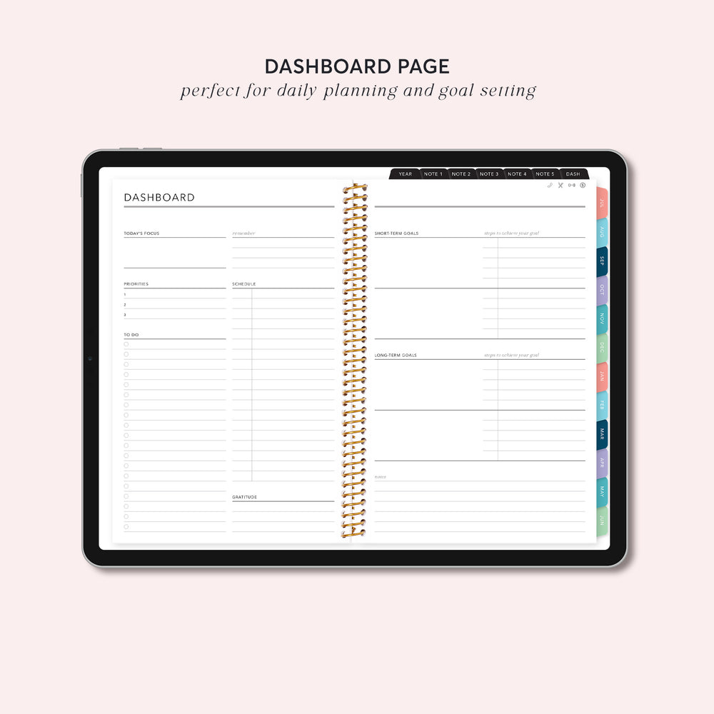 
                  
                    2025/2026 Academic Year - Digital Weekly Planner
                  
                