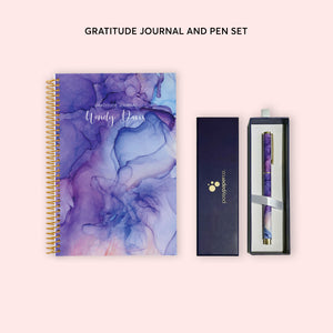 
                  
                    Personalized Gratitude Journal and Rollerball Pen Set - Select Your Style
                  
                