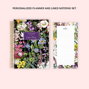 
                  
                    6x9 Weekly Planner and Lined Notepad Set - Colorful Florals
                  
                