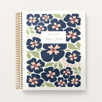 8.5x11 Teacher Planner - Secret Garden Bloom Parade