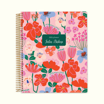8.5x11 Monthly Planner - Spring Blush