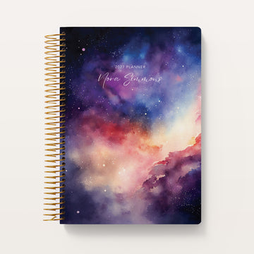 Self Care Planner - Space Galaxy Colourful