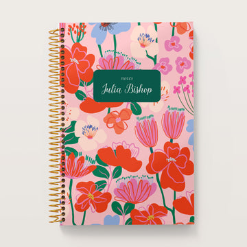 6x9 Notebook/Journal - Spring Blush