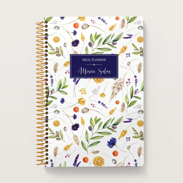 6x9 Meal Planner - Summer Florals