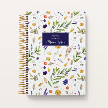 Personalized Recipe Book - Summer