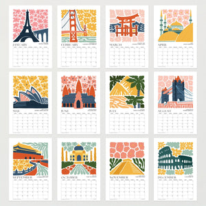 
                  
                    Wall Calendar - Travel
                  
                