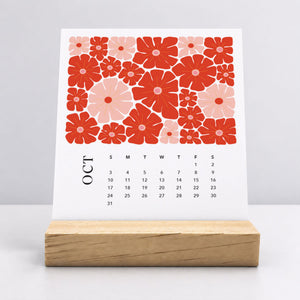 
                  
                    Desk Calendar (Choose Your Start Month) - Artful Flowers
                  
                
