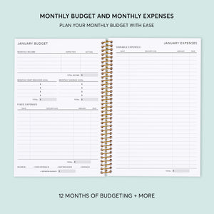 
                  
                    6x9 Budget Planner - Blush Gray Tropical
                  
                