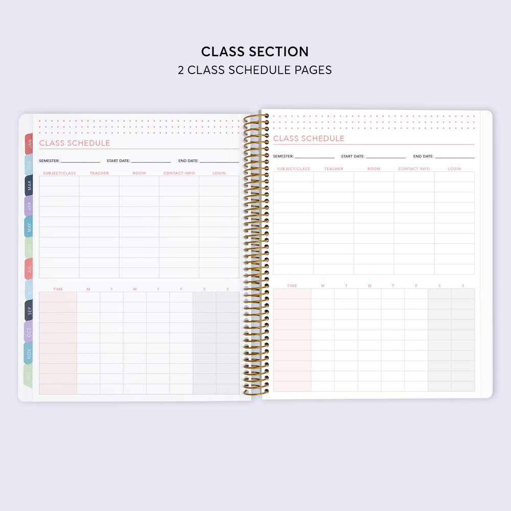 
                  
                    8.5x11 Student Planner - Abstract Florals Green
                  
                