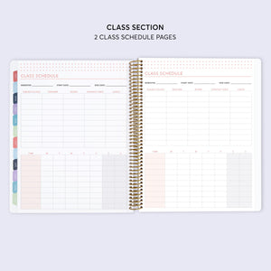 
                  
                    8.5x11 Student Planner - Abstract Florals Green
                  
                