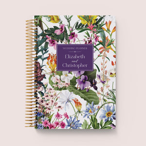 
                  
                    Botanical cover on a Posy wedding planner
                  
                