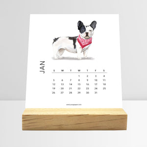 
                  
                    Desk Calendar (Choose Your Start Month) - Dog Breeds
                  
                