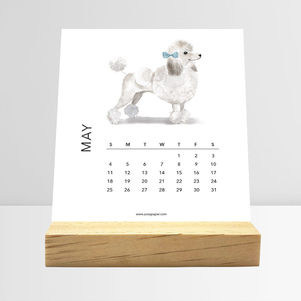 
                  
                    Desk Calendar (Choose Your Start Month) - Dog Breeds
                  
                