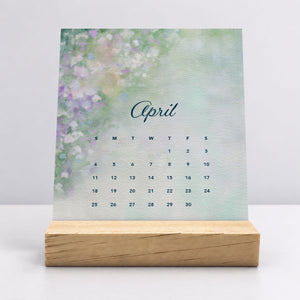 
                  
                    Desk Calendar (Choose Your Start Month) - Dreamy Watercolors
                  
                