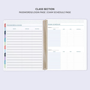 
                  
                    8.5x11 Student Planner - Abstract Florals Pink Multicolor
                  
                