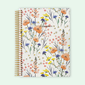 
                  
                    6x9 Hardcover Student Planner - Field Flowers Blue
                  
                