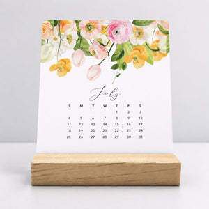 
                  
                    Desk Calendar (Choose Your Start Month) - Flirty Florals
                  
                