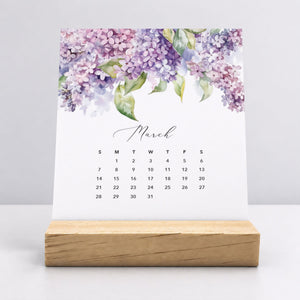 
                  
                    Desk Calendar (Choose Your Start Month) - Flirty Florals
                  
                