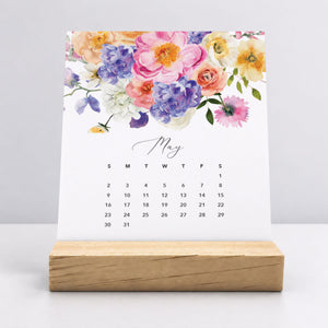 
                  
                    Desk Calendar (Choose Your Start Month) - Flirty Florals
                  
                