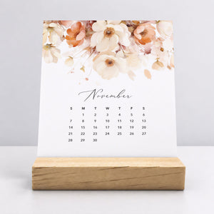 
                  
                    Desk Calendar (Choose Your Start Month) - Flirty Florals
                  
                