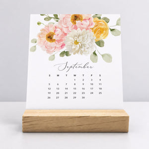 
                  
                    Desk Calendar (Choose Your Start Month) - Flirty Florals
                  
                