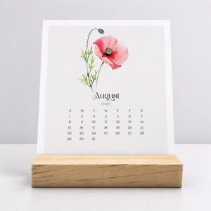 
                  
                    Desk Calendar (Choose Your Start Month) - Birth Flowers
                  
                