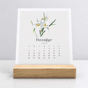 
                  
                    Desk Calendar (Choose Your Start Month) - Birth Flowers
                  
                