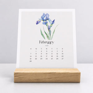 
                  
                    Desk Calendar (Choose Your Start Month) - Birth Flowers
                  
                