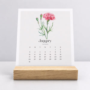 
                  
                    Desk Calendar (Choose Your Start Month) - Birth Flowers
                  
                