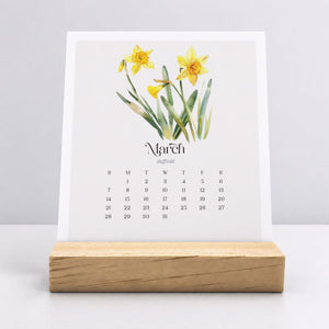
                  
                    Desk Calendar (Choose Your Start Month) - Birth Flowers
                  
                