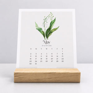 
                  
                    Desk Calendar (Choose Your Start Month) - Birth Flowers
                  
                