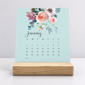 
                  
                    Desk Calendar (Choose Your Start Month) - Floral
                  
                