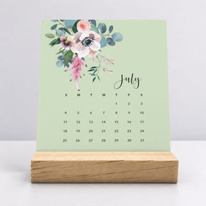 
                  
                    Desk Calendar (Choose Your Start Month) - Floral
                  
                