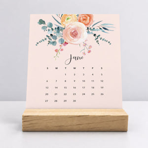 
                  
                    Desk Calendar (Choose Your Start Month) - Floral
                  
                