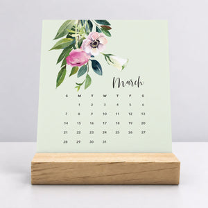 
                  
                    Desk Calendar (Choose Your Start Month) - Floral
                  
                