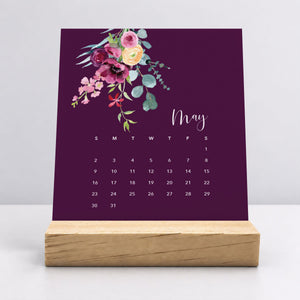 
                  
                    Desk Calendar (Choose Your Start Month) - Floral
                  
                