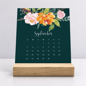 
                  
                    Desk Calendar (Choose Your Start Month) - Floral
                  
                